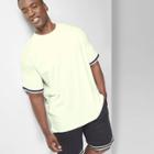 Men's Big & Tall Casual Fit Short Sleeve Taped T-shirt - Original Use Moonlight Jade