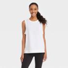 Women's Active Muscle Tank Top - All In Motion White