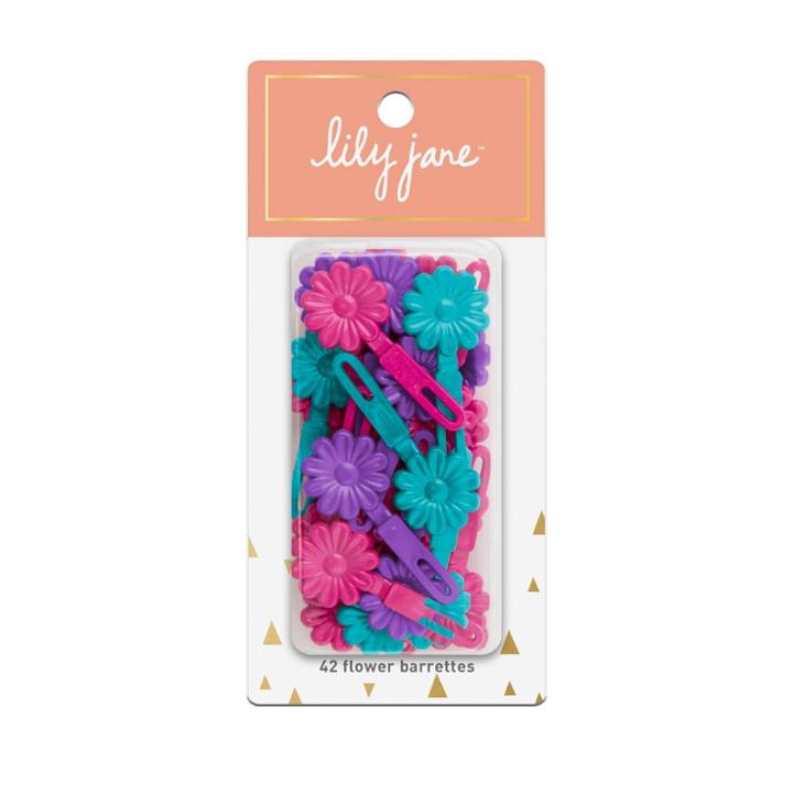 Lily Jane Flower Barrettes - 42ct,