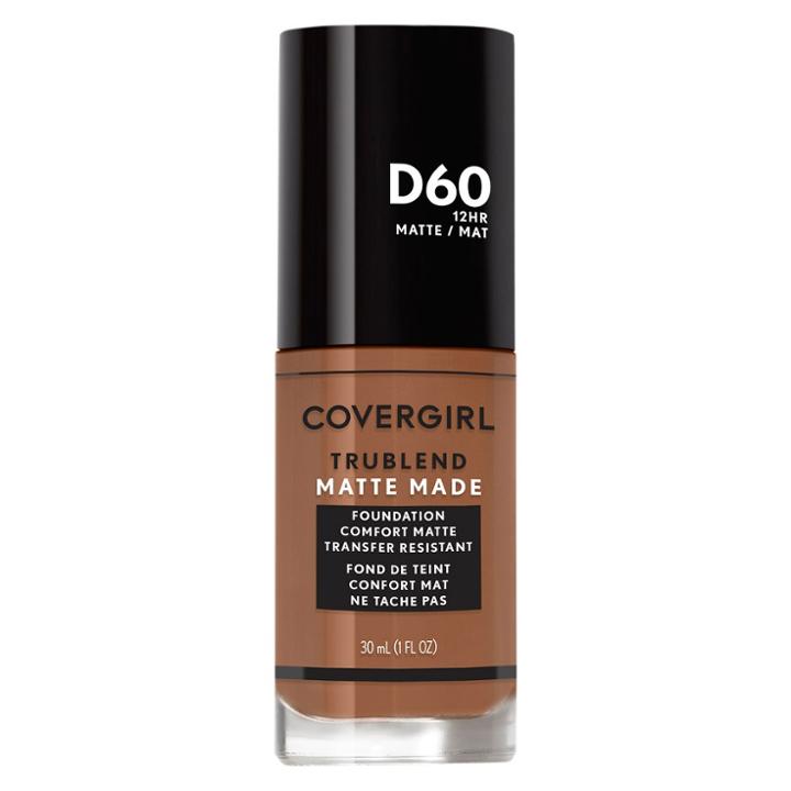 Covergirl Trublend Matte Made Foundation D60 Toasted Almond