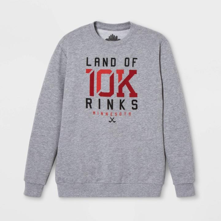 Long Sleeve 10k Rinks Graphic Pullover - Awake Gray