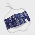 Women's Vera Bradley Pleated Face Mask Seahorse Of Course - Dark Blue