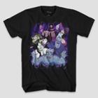 Men's Disney Villains Short Sleeve T-shirt - Black