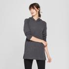 Women's Long Sleeve Leisure Hooded Sweatshirt - Prologue Gray