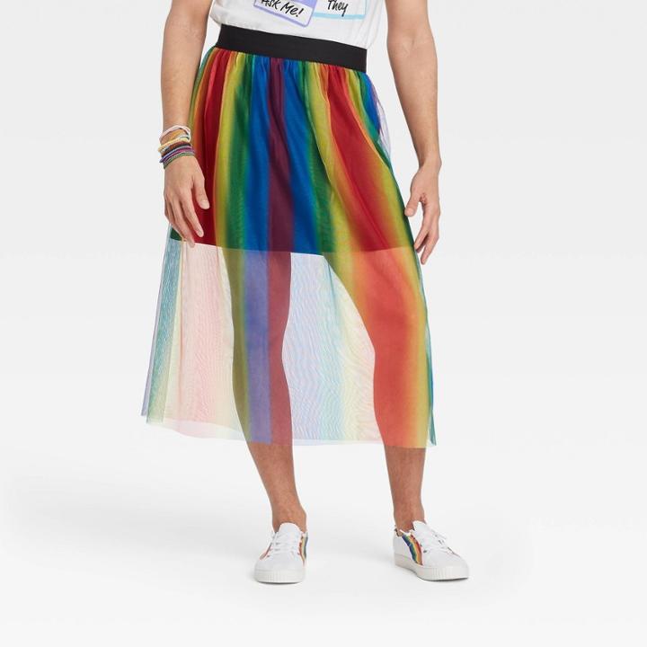 Ev Lgbt Pride Pride Gender Inclusive Adult Rainbow Tutu