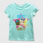 Girls' Nickelodeon Jojo Siwa Short Sleeve T-shirt - Mint Green