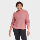 Women's Hooded Pullover Sweater - All In Motion Rose Red