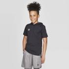 Umbro Boys' Short Sleeve Hoodie T-shirt - Black