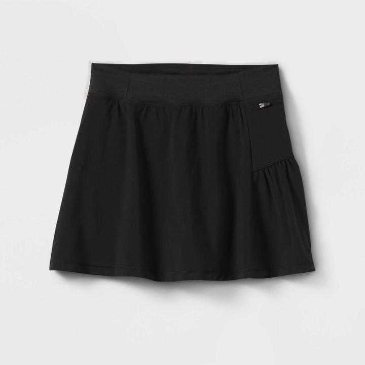 Girls' Woven Skorts - All In Motion Black