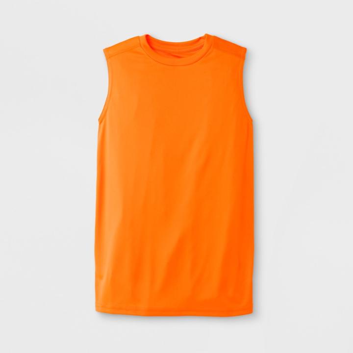 Boys' Sleeveless Tech T-shirt - C9 Champion Orange