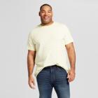 Men's Big & Tall Striped Standard Fit Short Sleeve Crew Neck T-shirt - Goodfellow & Co Silent