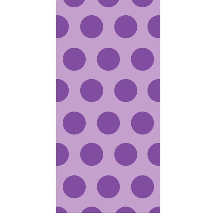 20ct Creative Converting Amethyst Purple Polka Dot Favor Bags