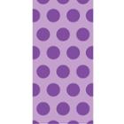 20ct Creative Converting Amethyst Purple Polka Dot Favor Bags