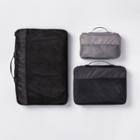 Made By Design 3pc Packing Cube Set Black -
