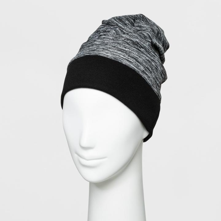 Women's Lightweight Heather Convertible Cloche Hat - C9 Champion Gray, Black