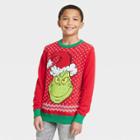 Kids' The Grinch Holiday Sweater - Red