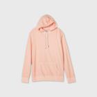 Men's Tall Standard Fit Hoodie Sweatshirt - Goodfellow & Co Pale Pink