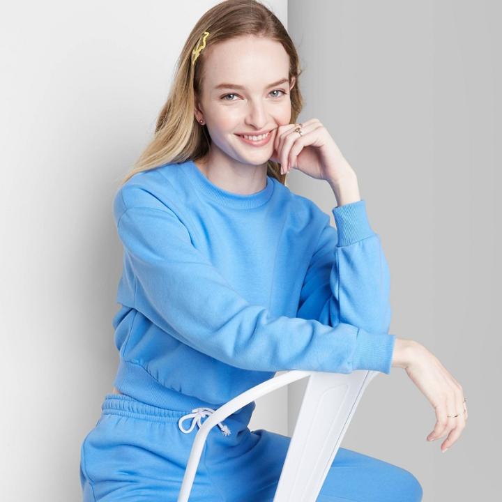 Women's Sweatshirt - Wild Fable Azure