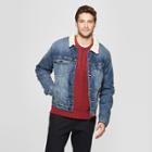 Men's Shrepa Trucker Denim Jacket - Goodfellow & Co Blue