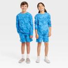 Kids' Pullover Sweatshirt - Cat & Jack Bright Blue