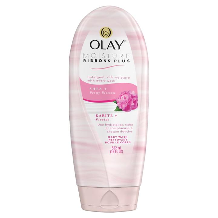 Target Olay Moisture Ribbons Plus Shea + Peony Blossom Body Wash