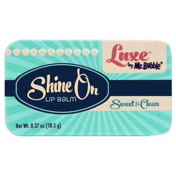 Luxe By Mr. Bubble Sweet & Clean Shine On Lip Balm