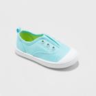 Toddler Girls' Alivia Low Top Sneakers - Cat & Jack Turquoise