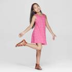Girls' Tank Knit Dress - Cat & Jack Bright Pink