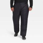 Men's Big & Tall Snow Pants - All In Motion Black