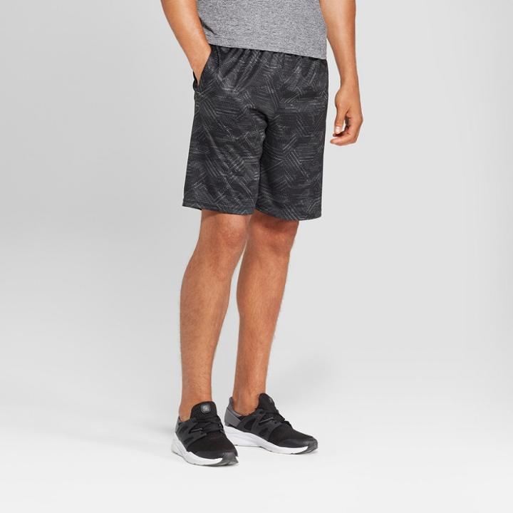 Men's Camo Print Circuit Shorts - C9 Champion Thundering Gray Camo