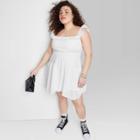 Women's Ruffle Tiered Dress - Wild Fable White