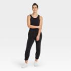 Women's Stretch Woven Jumpsuit - All In Motion Black