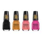 Sinful Colors Nail Polish Set - Buzz Off - Busy Being Queen - Amazzzing - She Stings