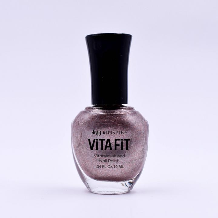 Defy & Inspire Vita Fit Sweat, Smile, Repeat Vitamin Infused Nail Polish - 0.37oz, Sweat/smile/repeat