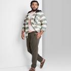 Men's Big & Tall Regular Fit 31.5 Taper Jogger Pants - Original Use Olive Green