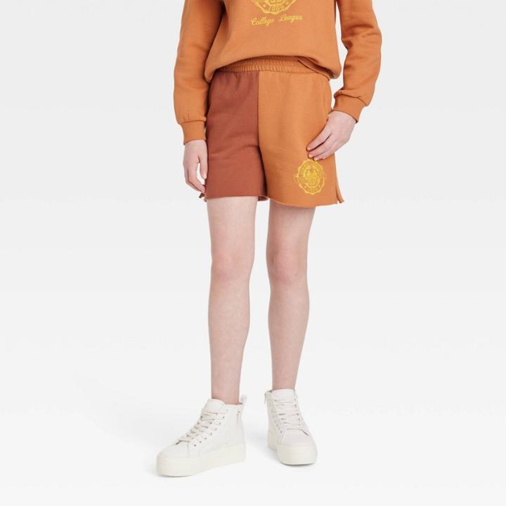 Kids' Shorts - Art Class Burnt Orange/brown