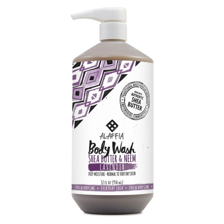 Alaffia Lavender Shea Butter & Neem Body Wash