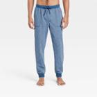 Men's Double Weave Jogger Pajama Pants - Goodfellow & Co Blue