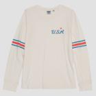 Junk Food Women's U.s.a. Long Sleeve T-shirt - Cream