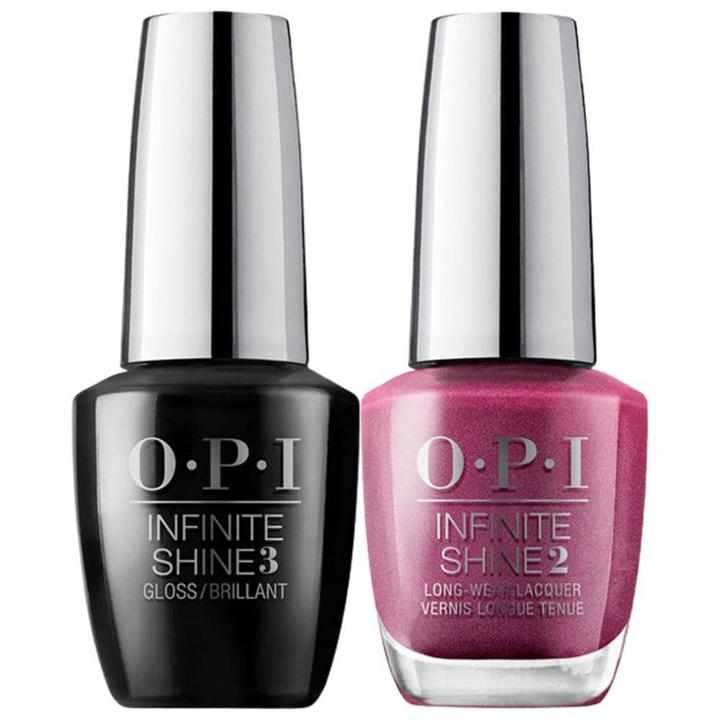 Opi Infinite Shine Prostay Top Coat Duo - A Rose At Dawn