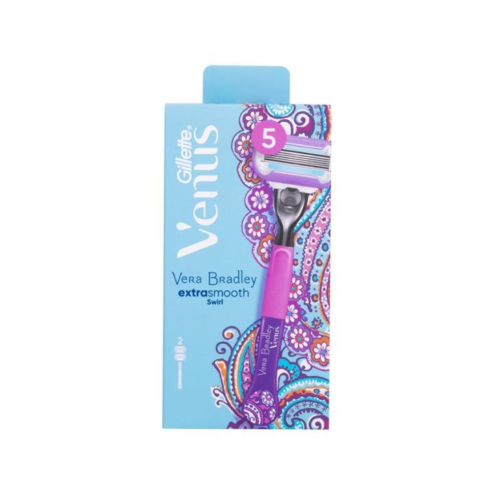 Venus Vera Bradley Swirl Razor + 2 Razor Blade Refills