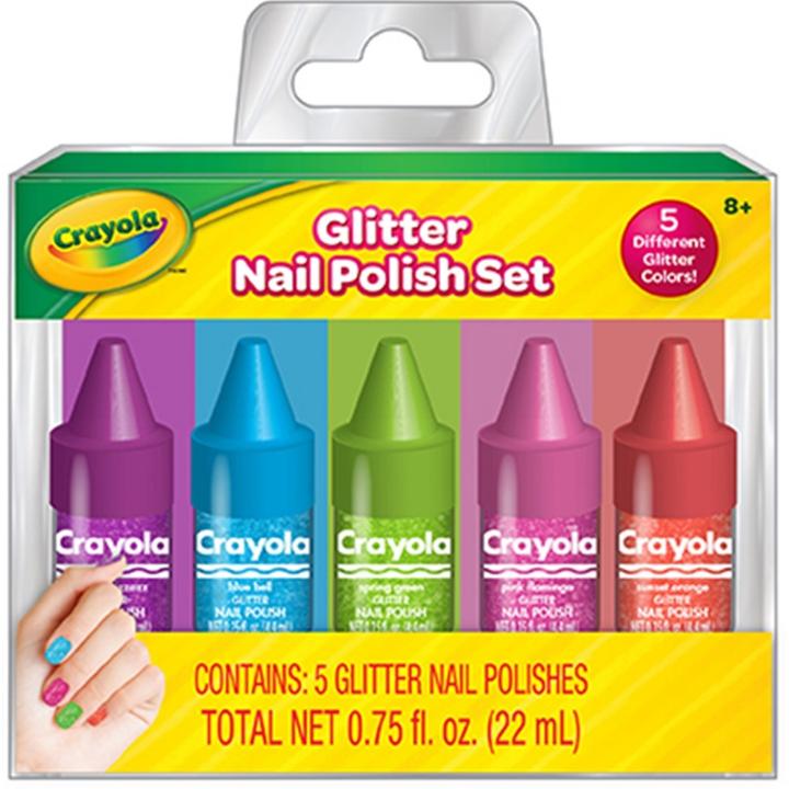Crayola Glitter Nail Polish