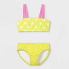 Girls' Polka Dot Print Bikini Set - Cat & Jack Yellow