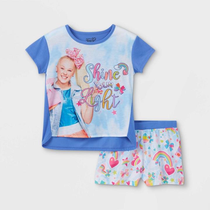 Girls' Jojo Siwa 2pc Pajama