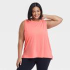 All In Motion Women's Plus Size Active Muscle Tank Top - All In