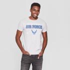 Mad Engine Men's Short Sleeve United States Air Force Crew T-shirt - Heather Gray