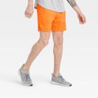 Men's Big & Tall Unlined Run Shorts 7 - All In Motion Orange