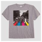 The Beatles Men's Beatles Big & Tall Abbey Road Graphic T-shirt - Heather Gray