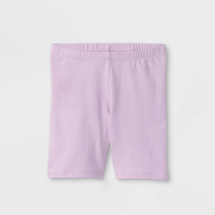 Toddler Girls' Bike Shorts - Cat & Jack Light Purple