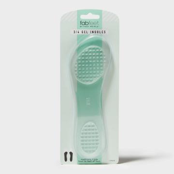 Women's Fab Feet By Foot Petals 3/4 Gel Insoles Shoe Cushion Clear - 1 Pair, Women's,